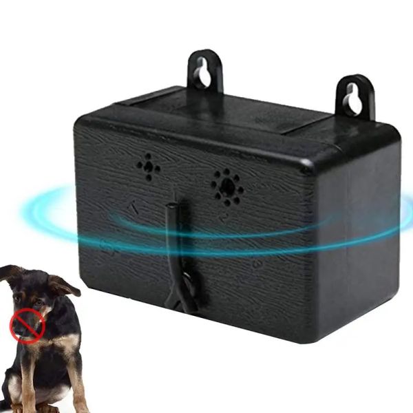 Répulsif ultrasonique pour chiens en plein air, dispositif anti-aboiement étanche, système d'entraînement pour animaux de compagnie, contrôle des aboiements en plein air, fourniture pour animaux de compagnie