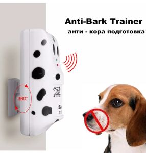 Dissuasion pratique chien de compagnie dispositif Anti-aboiement à ultrasons chiens aboiement arrêt formateur contrôle de l'écorce dispositif de formation à ultrasons pour chiens