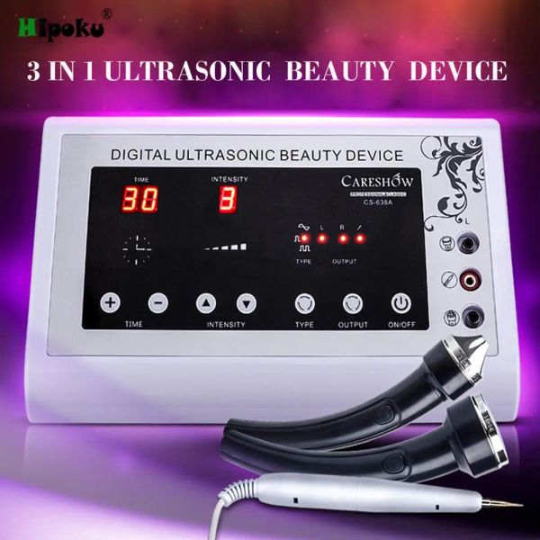 Appareil professionnel à ultrasons pour le visage, soins de la peau, Lifting à haute fréquence, Anti-vieillissement, dispositif de beauté pour Salon de beauté