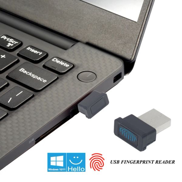 Appareil USB Empreinte du module Reader du module pour Windows 10 11 Hello Biométric Security Key USB Interface