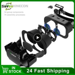 Dispositifs 1 ~ 5 pièces Shinecon 3D VR lunettes réalité virtuelle Viar lunettes casque dispositifs lentilles de casque intelligent pour téléphones portables smartphones mobiles