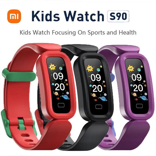 Appareils 2022 Xiaomi enfants Smartwatch S90 Fitness Bracelet étanche réveil moniteur de sommeil Sport Bracelet pour enfants filles garçons