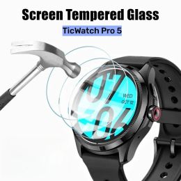 Apparaten 3 stks 9H HD helder gehard glas voor TicWatch Pro 5 -schermbeschermingsbeschermingsglas