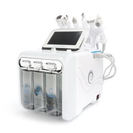 Appareils 6 en 1 machine de microdermabrasion hydrafaciale de peau d'eau d'hydradermabrasion faciale avec l'instrument de beauté d'épurateur de peau de levage de RF