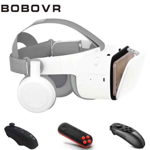 Appareils BOBOVR Z6 Casque de réalité virtuelle Lunettes 3D mobiles Google Cardboard VR Casque pour téléphone portable 4,76,2 pouces