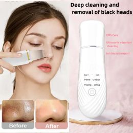 Appareils Brosse électrique pour le visage, Peeling ultrasonique du visage, dissolvant de points noirs, nettoyage en profondeur des pores de la peau, vibrateur, beauté et santé