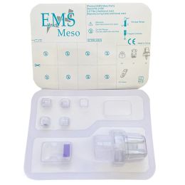 Dispositifs EMS Tête de remplacement de la puce de silicium monocristallin 1 Ensemble pour l'injecteur Mesotherapy Gun Needle Injection gratuite Mesogun hydratant