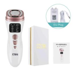 Dispositifs Appareils de soins en face mini-Hifu Hine Trasound RF EMS Miclogurrent LED Lighthérapie soulevant le resserrement du produit de la peau anti-rides 22011