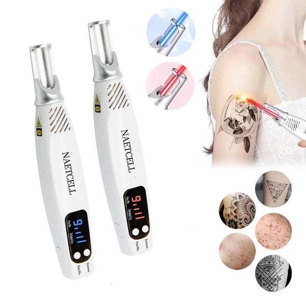 Appareils de soins du visage stylo laser picoseconde stylo d'élimination des taches foncées traitement tatouage cicatrice taupe tache de rousseur acné élimination des pigments de la peau beauté i