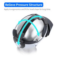 Apparaten voor PS VR2 Hoofdband Verstelbare hoofdbandbeugel Vaste bril Decompressie Gewichtsreductie Hoofdband voor PS VR-accessoires