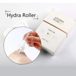 Appareils Hydra Roller 64 Micro Aiguille Titane Conseils MezoRoller Bouteille Dermaroller Timbre Acide Hyaluronique Soins de la Peau Essence Sérum Injection