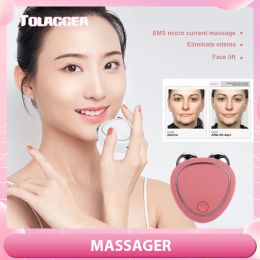 Devices Massager Facial Tifting Microcurrent Roller Face Massager Skin Anti Wrinkle Aging Massage Micro Current Face Slankmake -up Set