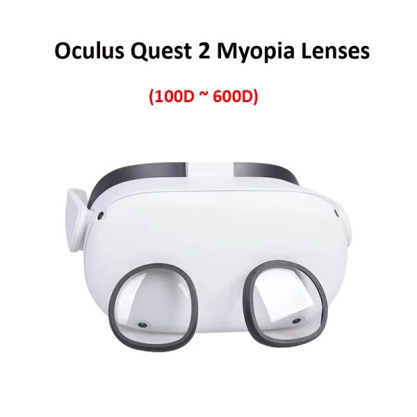 Dispositivos Lentes para miopía para Oculus Quest 2 Gafas Vr Lentes correctivas Lentes de resina asféricas HD Gafas para miopía Quest 2 Accesorios