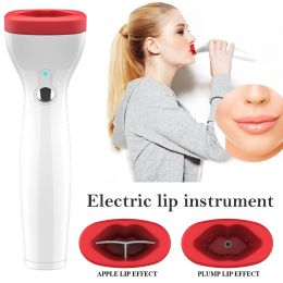 Apparaten Nieuwe Siliconen Lip Plumper -apparaat Automatische lip Plumper Elektrische plomping Device Beauty Tool Fuller grotere dikkere lippen voor vrouwen