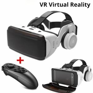 Apparaten Originele VR Virtual Reality 3D Brildoos Stereo VR Google Kartonnen Headset Helm voor IOS Android Smartphone Draadloze Rocker