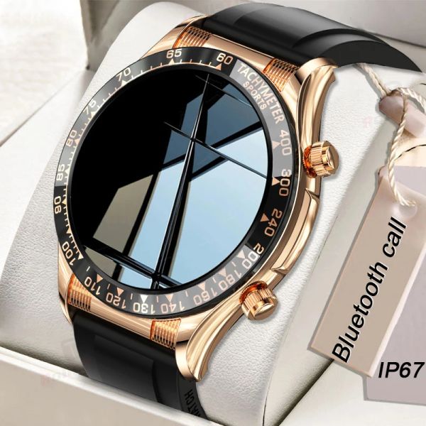 Appareils Rollstimi nouvelle montre intelligente hommes dame Bluetooth appel Sport NFC montres cadran personnalisé fréquence cardiaque ECG + PPG bracelet intelligent pour Huawei