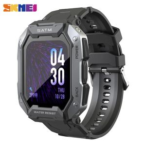 Appareils SKMEI Full Touch IP68 étanche Sport natation Smartwatch sommeil surveillance de la fréquence cardiaque montre intelligente 20 jours de temps de veille