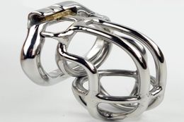 Dispositifs Snap Ring Design mâle 304 # acier inoxydable 65Mm Cages 4 tailles 36Mm-50Mm nis Sm Bondage Cock Cage pour hommes 1177980