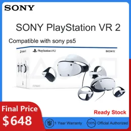 Appareils Sony PlayStation VR2 Casque de réalité virtuelle PS VR2 Lunettes 3D VR Communiquer avec PS5 Playstation 5 Sony PS5 PS VR Console