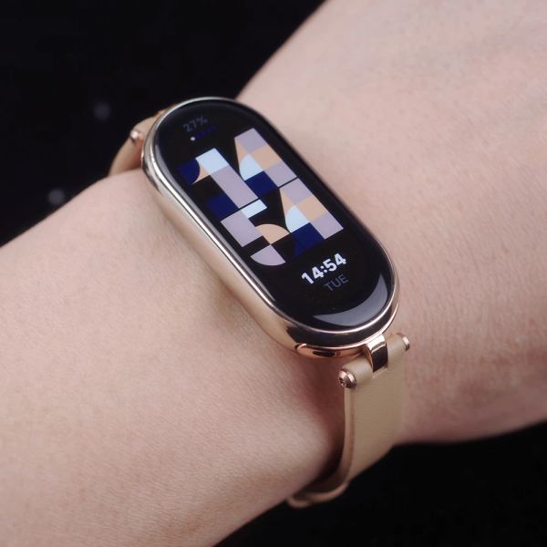 Strap de dispositivos para mi banda 7 6 5 4 3 Bracelet para Xiaomi Smart Band 7 NFC Global Version Band de cuero para Miband 6 pulsera Correa