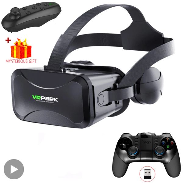 Appareils VR Lunettes Virtual Reality 3D Casque Smart Phone Casque Goggles Appareils Lenses Smartphone VIAR COLLE MOBILE CONTRÔLEUR CONSEILLE