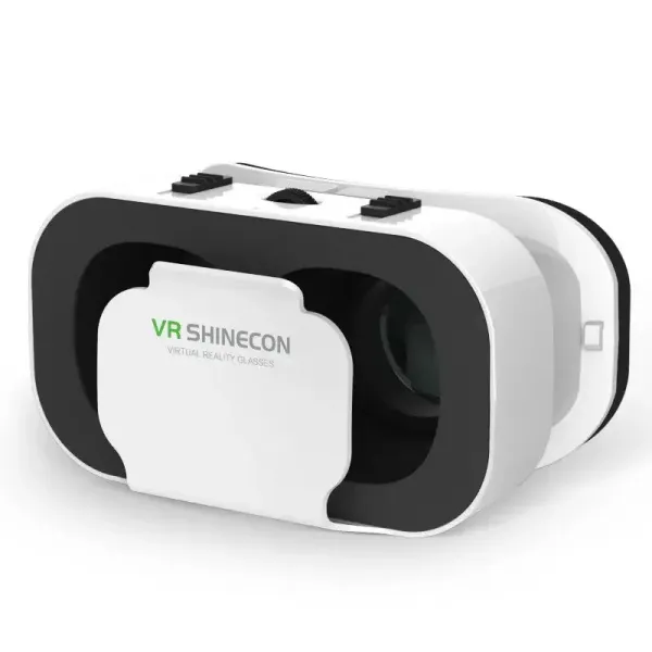 Appareils lunettes VR réalité virtuelle téléphone mobile lentille oculaire 3D portant des lunettes numériques de casque pour téléphones intelligents Android iOS 4.76.0 pouces