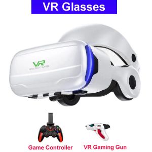 Dispositifs VR Shineccon VR Lunes RV Virtual Reality 3D HD GAMing Smart Glasses pour Apple Vivo Huawei Oppo Allinone Headset Glasses