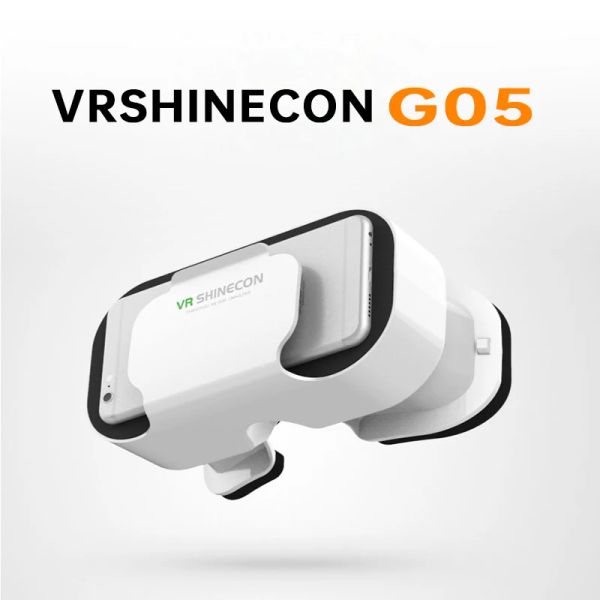 Appareils VR Shinecon G05 Realidade Boîte à lunettes 3D virtuelle pour smartphone Lunettes de téléphone Vidéo pour IOS Android VR lunettes smartphone