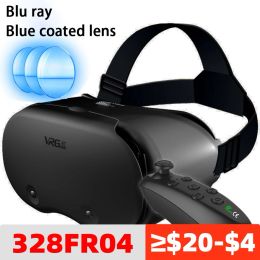 Dispositivos VRG Pro X7 VR gafas luz azul protección ocular casco de realidad Virtual Compatible con teléfono inteligente de 57 pulgadas