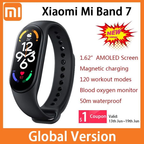 Appareils Xiaomi Mi Band 7 Version mondiale 1.62 