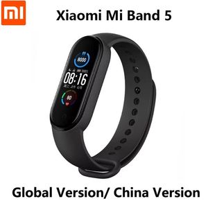 Appareils Xiaomi Mi Band5 Bracelet intelligent fréquence cardiaque Fitness Tracker Bluetooth Sport Bracelet AMOLED écran Mi band 5