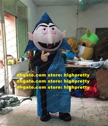 Devil Vampire Count Dracula Mascot Costume Adult Cartoon Characon Teset Suit Classic Giftware Exposition exposition ZZ9529