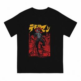 Devilman Crybaby Creative T -shirt voor mannen Japanse netwerk Animati Collar Basic T -shirt onderscheidende cadeau kleding Outdoorwear K6H0#