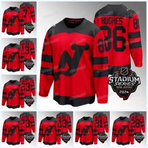 Devils 2024 Stadium Series Jersey New Jersey Jack Hughes Nico Hischier Dawson Mercer Jesper Bratt Timo Meier Luke Hughes Tyler Toffoli Dougie Hamilton Vitek Vanecek