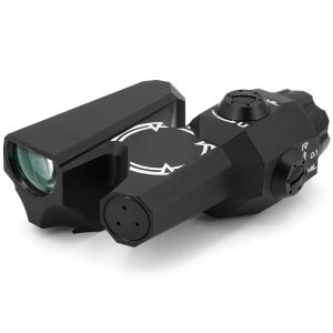 DEVO Dual-Enhanced View Optic Dradenkruis DE-VO Richtkijker Vergrootglas met L-CO Red Dot Reflex Richtkijker Oringal Markering