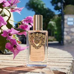 Devotion Queen Q Luxe merk parfum King Crown Keulen lichtblauw het ene parfum 100 ml Man Charming Fragrance Men Fragrance Eau De Toilette 3.3fl.oz Langdurig