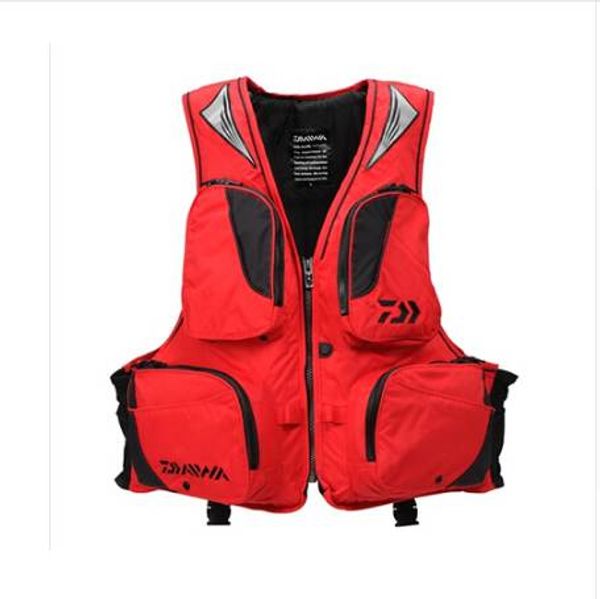 DF6305 gilet de pêche professionnel veste de pêche multi-poches flottabilité surdimensionnée gilet respirant gilet de sauvetage gilet flottant