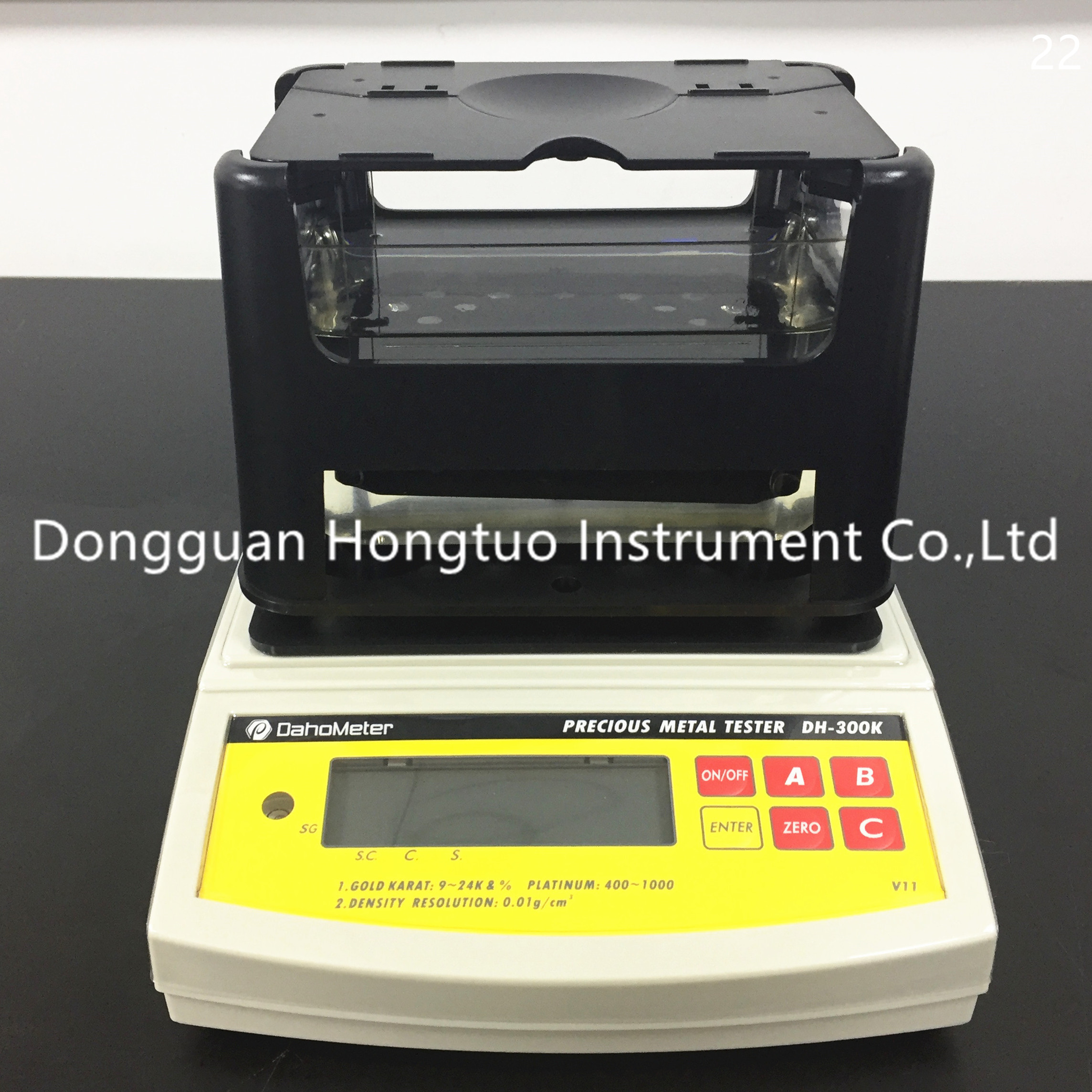 DH-300K Digital Electronic Gold purity Tester Gold Density Meter Precious Metal Tester Gold Silver Tester Machine