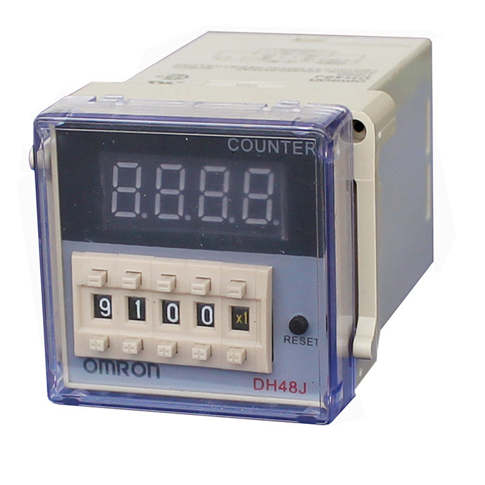 DH48J Digital Counter Relay with 4-Digit AC220V counters