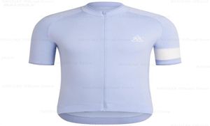 Dhb Ice Blue Men Vêtements portez une meilleure équipe professionnelle Areo Cycling Jersey CHERNES CHEMPS SUMPRIMENT