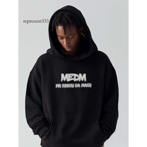 Dhgate Essentialhoodies Fog Sudadera con capucha estampada para hombres y mujeres en otoño e invierno Nuevos deportes casuales Loose Street American Fashion Ins