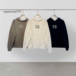 dhgate essentialhoody heren hoodies Seizoen 7 Originele Pluche Capuchon Sweater mist Borst Rijk FG Letter Heren en Dames Top Trendy