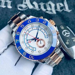 DHgate mens montres designer 42mm automatique date montre bracelet en acier inoxydable 904L miroir saphir Montre De Luxe Gold yacht montres montres oyster pour hommes root beer