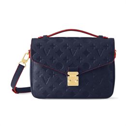 Dhgate Metis Pochette Flap Handtas Crossbody Tassen M44875 Dames Schouderkoppeling Luxe designer Zak Riem Riem Heren Bloem Embosed lederen Travel Messenger Bag