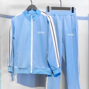 Dhgate Palms Angels diseñador nuevos trajes deportivos para hombre pantalones con capucha 2 piezas conjuntos a juego ropa para hombres ropa de manga larga negro blanco chándal sudaderas