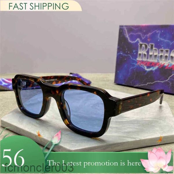 Dhgate Lunettes de soleil Femmes Marque Designer Lunettes de soleil pour hommes Mode américaine Rhude Ins Super personnalisé Hommes et femmes Produits de qualité supérieure Lunettes de soleil Rétro DQ3D