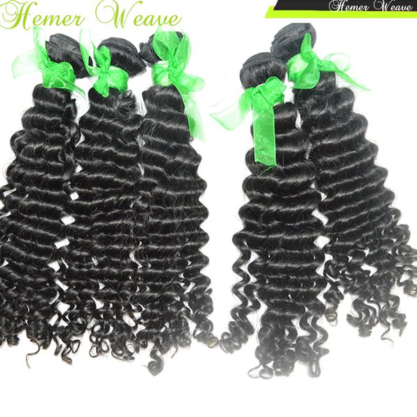 DHgate Weave Shop Vierge Indienne Non Transformée Serré Bouclés Remy Extension De Cheveux 300g Bundles Complets Frais À La Recherche