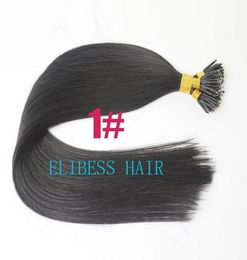 Dhl 100 Virgin Indian Human Hair Queen Hair Products 24quot 1gs 100Sset Stick Tip nano anneau Extensions de cheveux 14089399