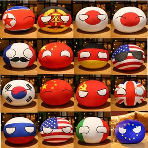 49 styles 10 cm Country Ball jouets en peluche Polandball pendentif pays drapeau balles cadeaux pour enfants Argentine Countryball peluche poupée jouet de décompression