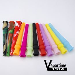 Silicone Downstem 14F 18M Air Cut 14mm Femelle 18mm Mâle Fumer Dropdown Verre Bongs Verre Eau Haute Qualité Dab Rig 431